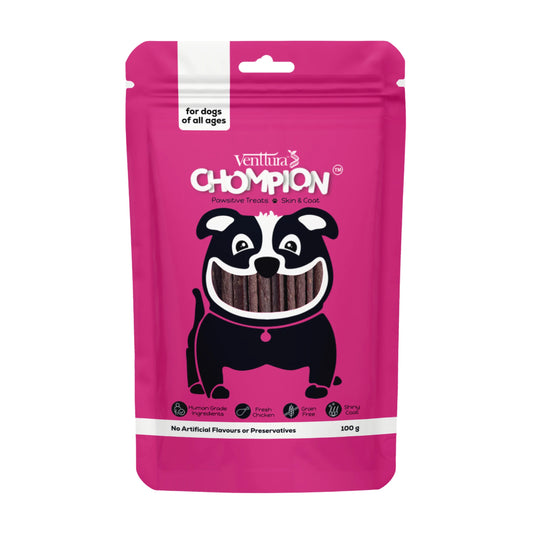 chompion treats for dogs by venttura