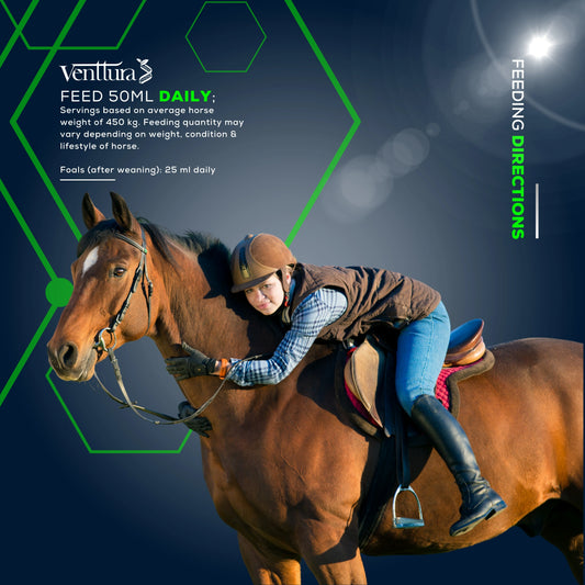 EQUImega+ supplement supports healthy skin and coat, improves joint health, and helps reduce inflammation and allergic reactions in horses