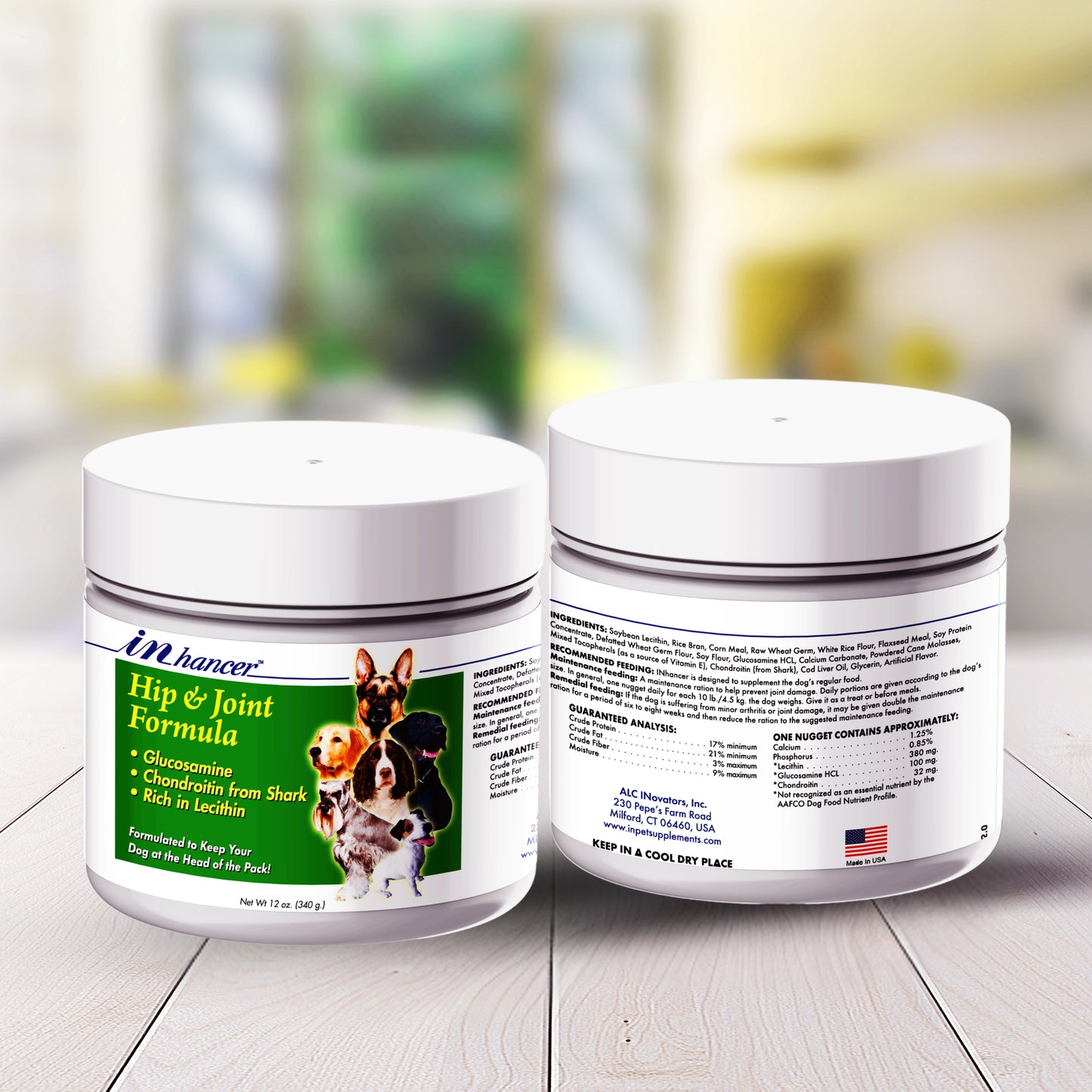 INhancer soft nuggets supplement for dogs by Venttura Bioceuticals - a glucosamine and chondroitin formula for joint protection and repair