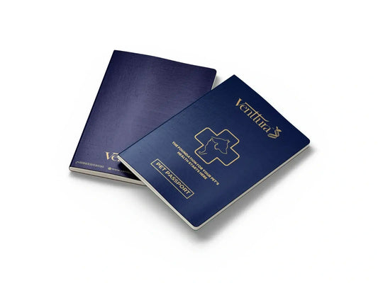 Venttura Pet Passport – Health Record passport For Dogs & Cats