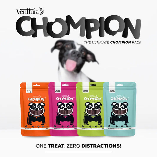 Venttura 4-1 Chompion Pawsitive Treats for Dogs