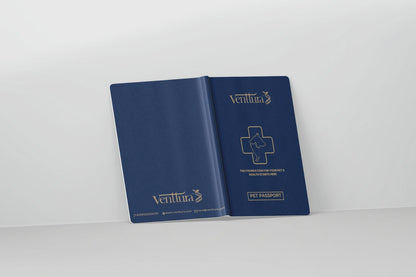 Venttura Pet Passport – Health Record passport For Dogs & Cats